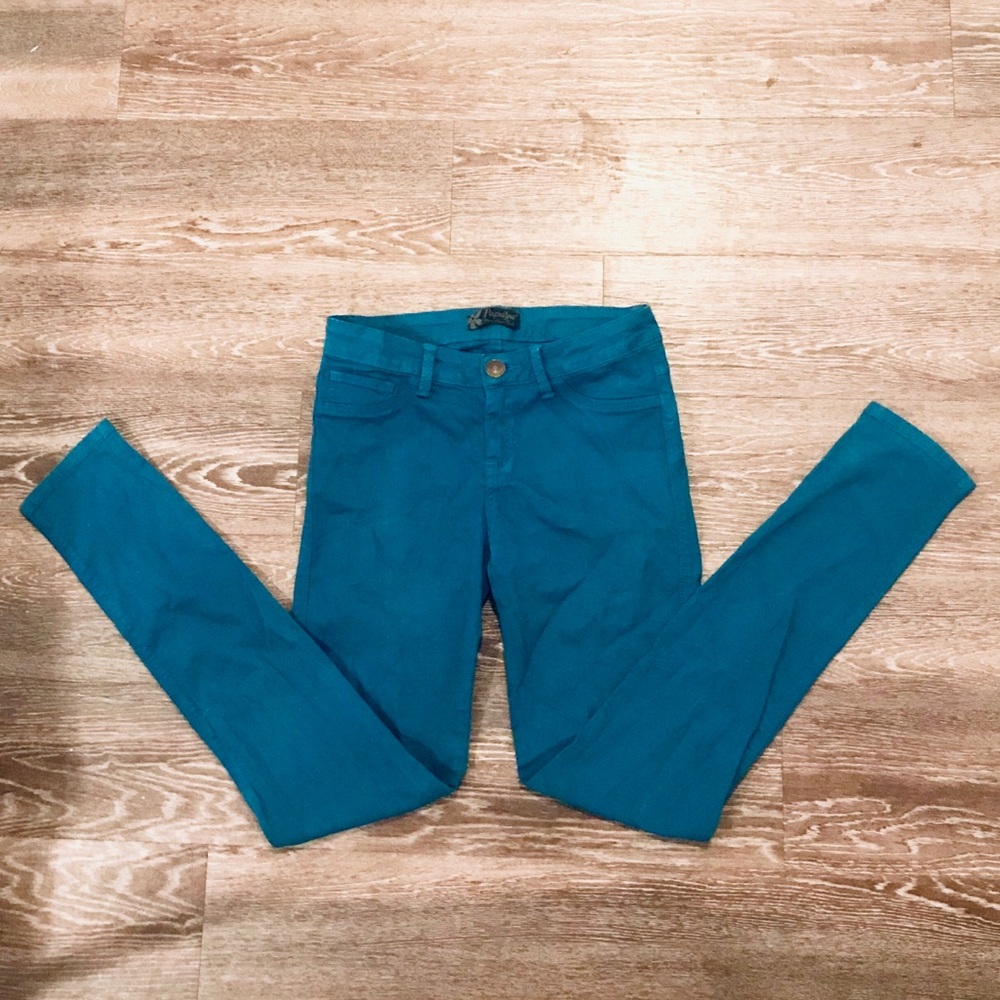 Blue Stretchy Skinny Jeans/ Jeggings